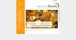 Desktop Screenshot of drummers-initiative.de